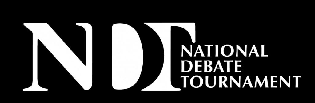 National Debate Tournament logo