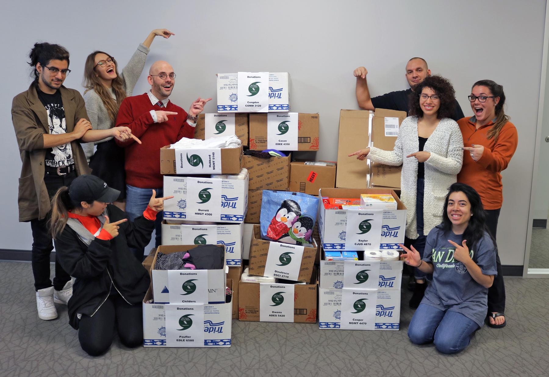 Students at UNT New Collage at Frisco are making a Difference