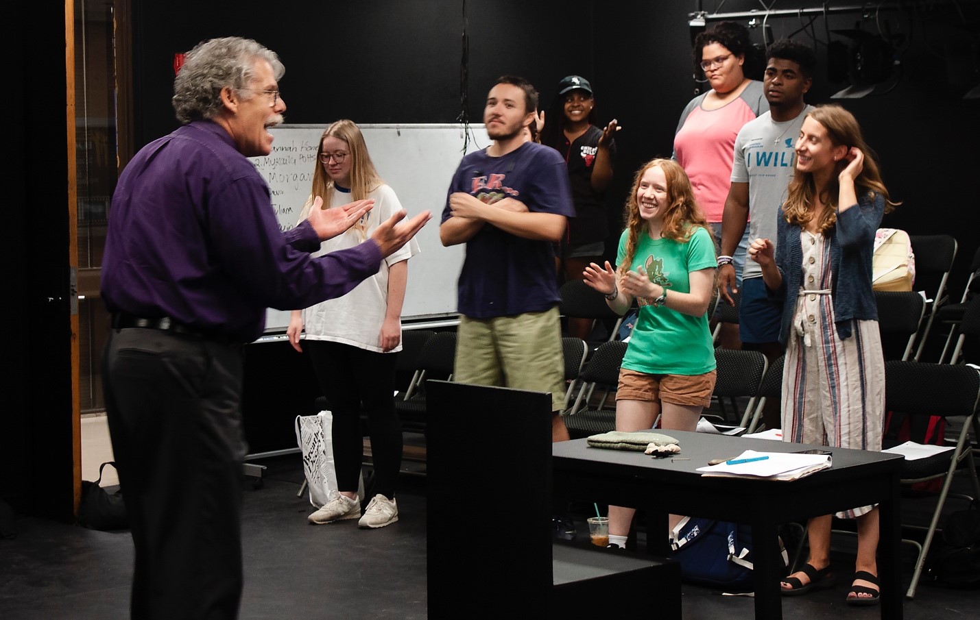 Dr. Allison and students