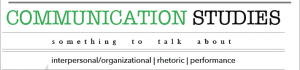 Header: Communication Studies Subheader: something to talk about Subheader: interpersonal / organizational | rhetoric | performance