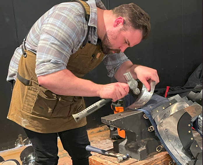 Alex working with Metal