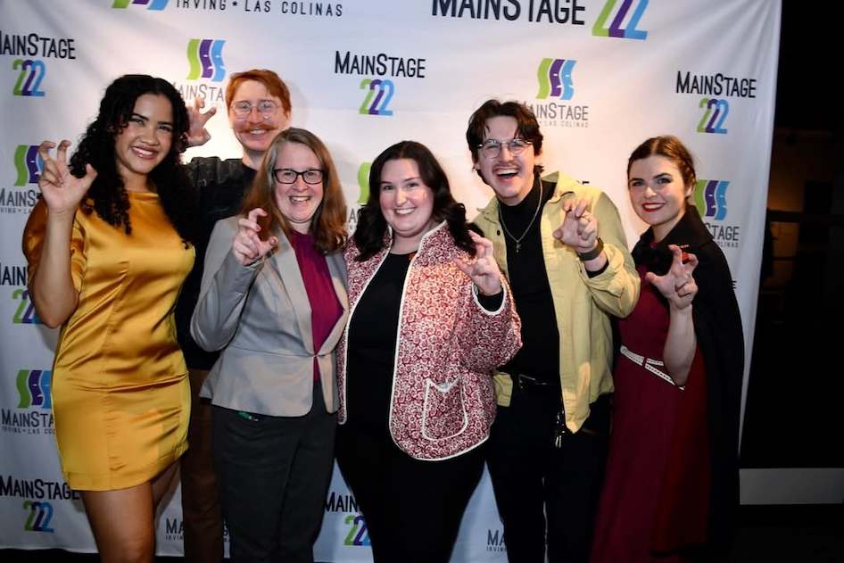Lisa with UNT Alumni