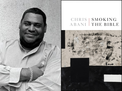Abani headshot and book cover