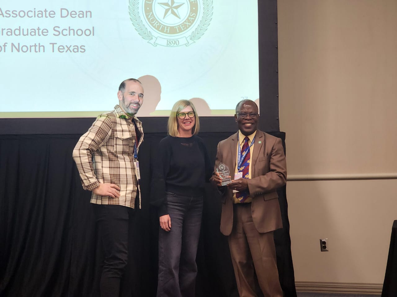 Dr. Joesph Oppong Awarded