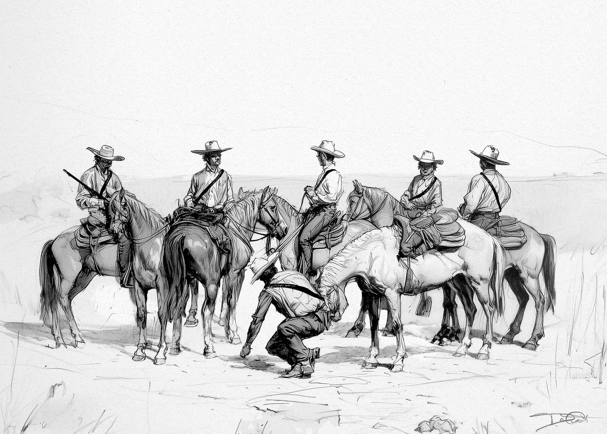 Compañías Volantes DC Drawing