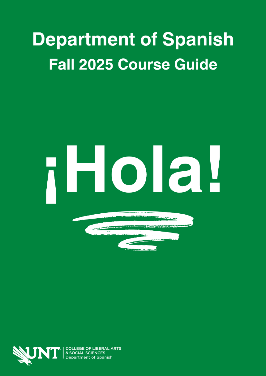 Spring 2025 Visual Course Guide for Spanish