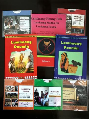 Lamkang Materials on a board