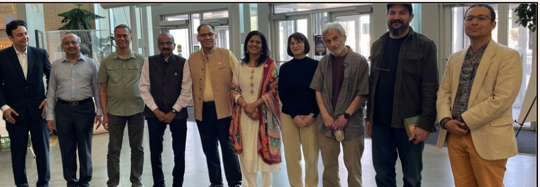 People standing in a row