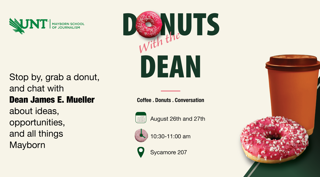 Donuts with the dean 