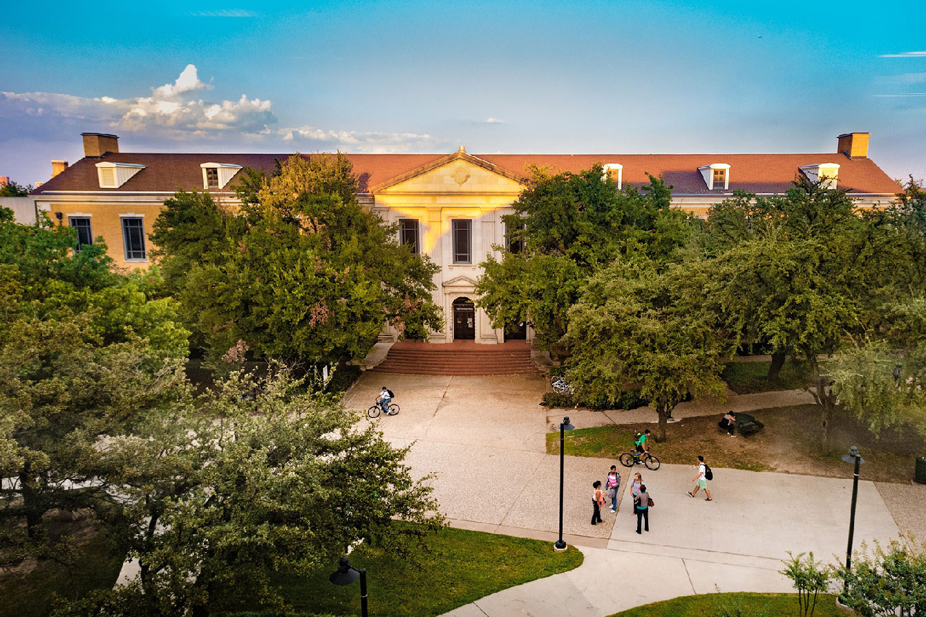 Sycamore Hall on UNT's Denton Campus
