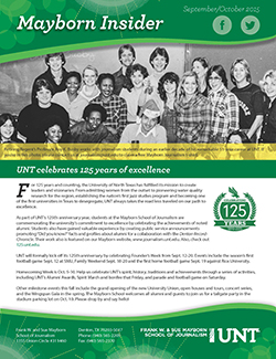 Mayborn Insider July-August 2015