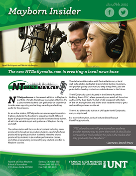 Mayborn Insider January-February 2015