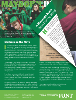 Mayborn Insider January-February 2017