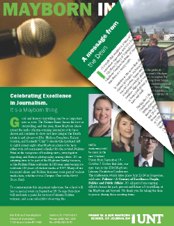 Mayborn Insider July-August 2016