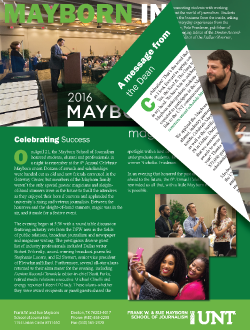 Mayborn Insider May-AJune 2016