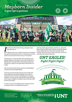 Mayborn Insider November-December 2014