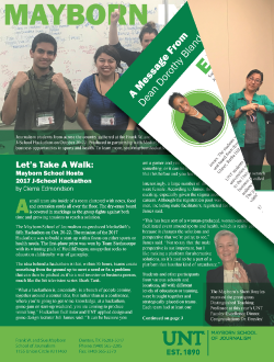 Mayborn Insider November-December 2017