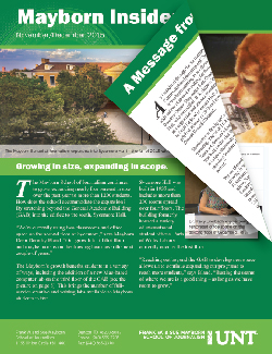 Mayborn Insider November-December 2015