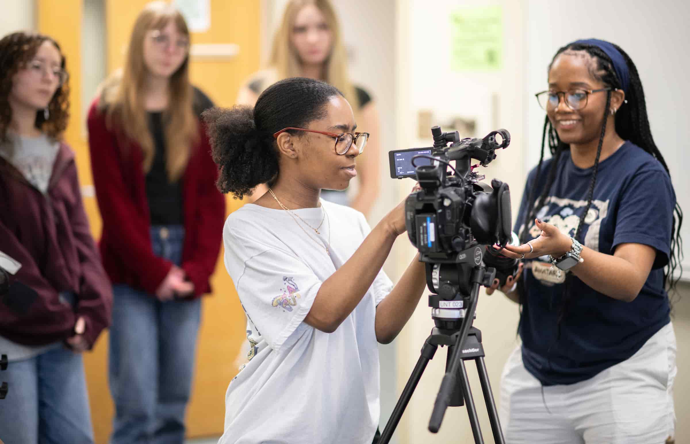Members of UNT Women in Cinema