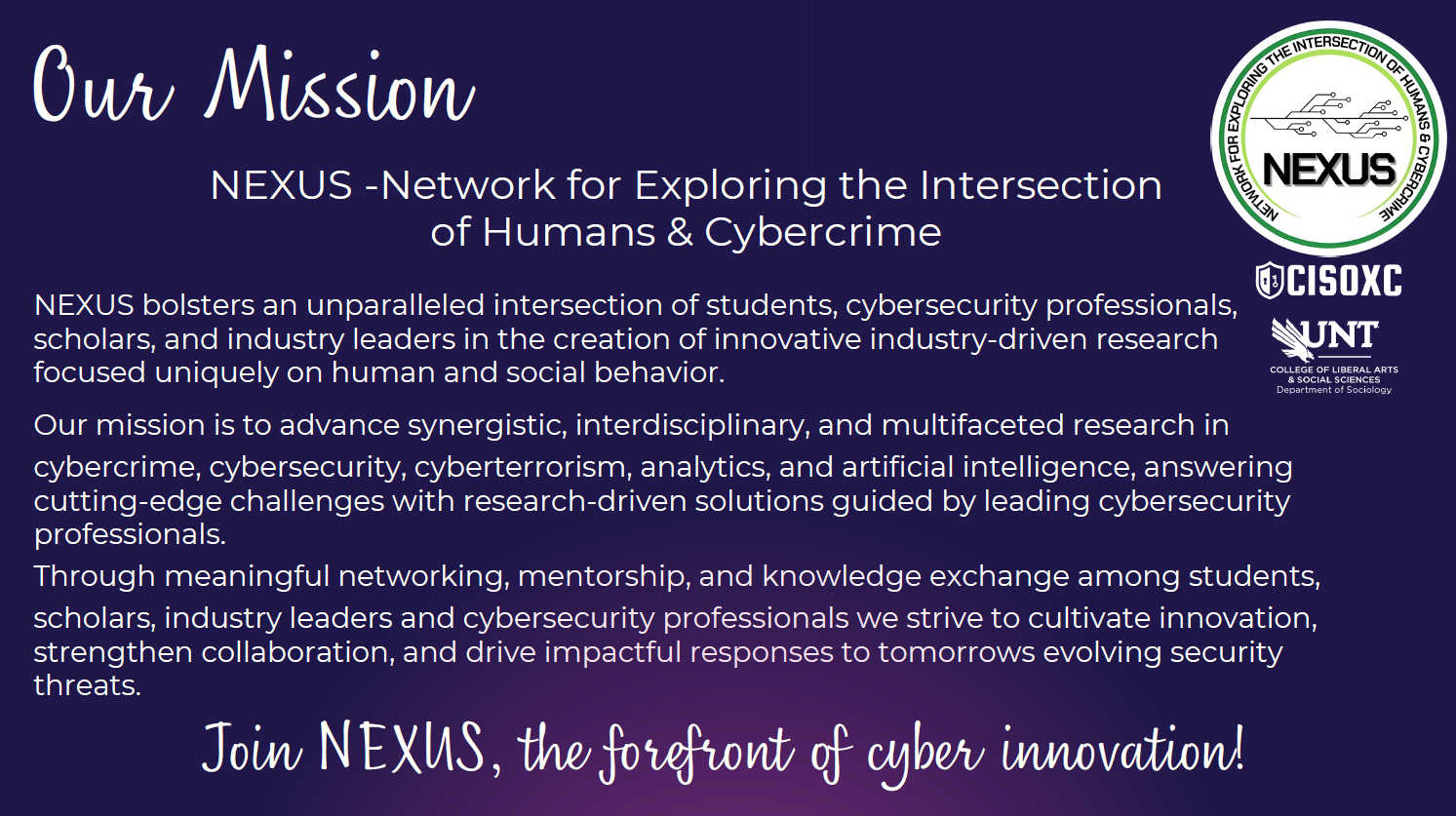 NEXUS Mission Statement
