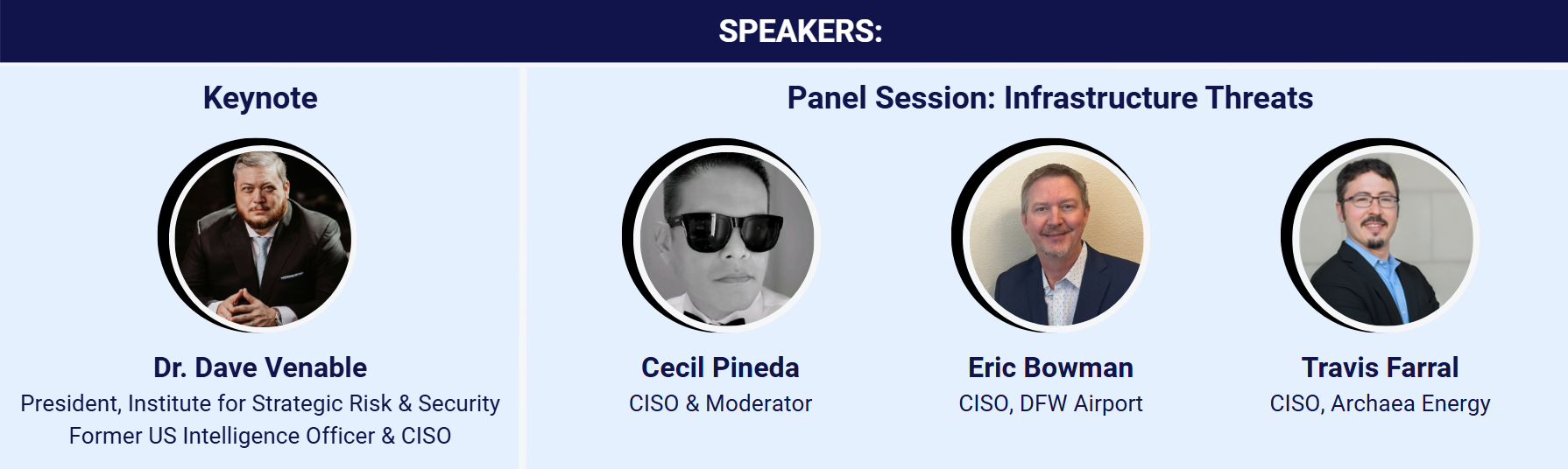 Nov 2026 NEXUS Conference Speakers